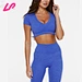 Upgrade your casual style with our v neck crop top. Shop now for a range of sizes and colors to elevate your wardrobe.